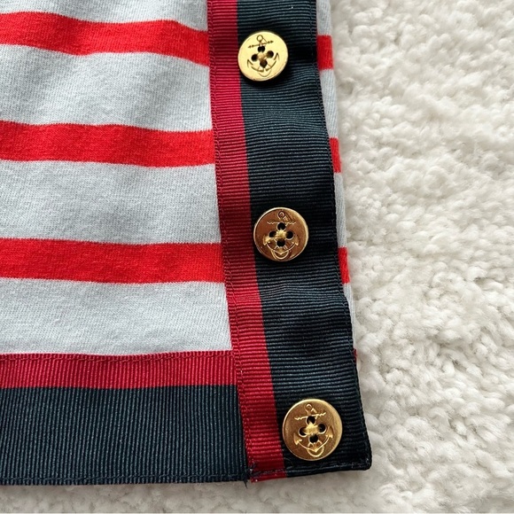 J.Crew Grosgrain Ribbon Striped Nautical T-shirt - Picture 7 of 9